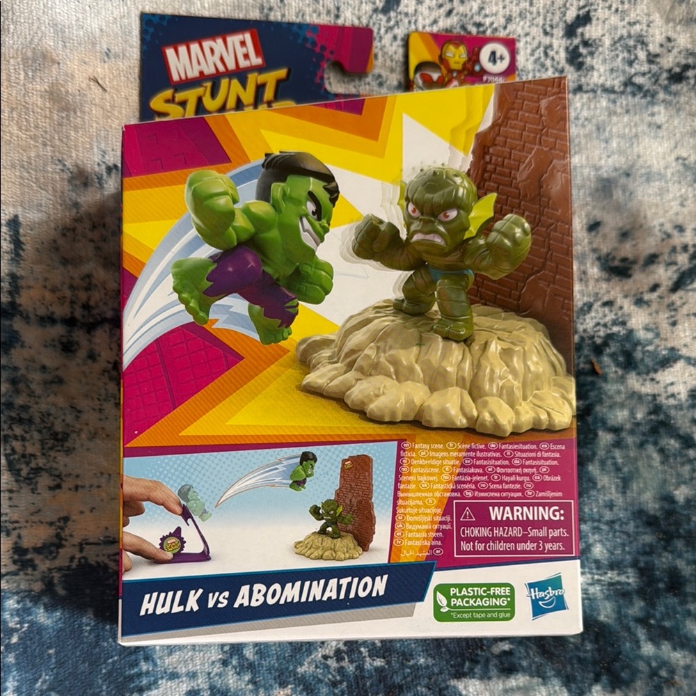 Marvel Hulk Bend and Flex Green Action Figure